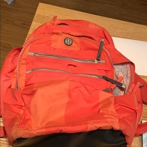 Pink lululemon backpack